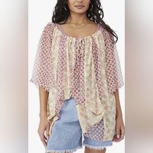 Free People - M - Because I Love You Top